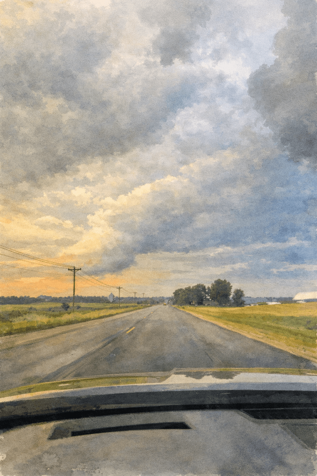Wilderness road painting
