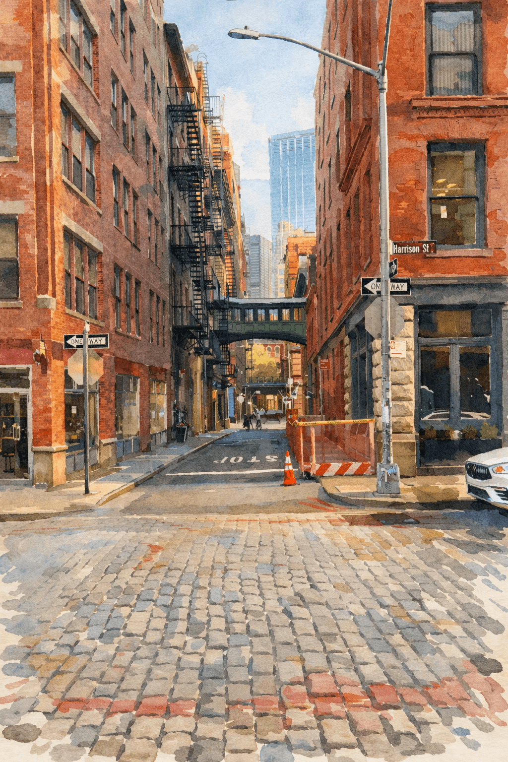 NYC street painting
